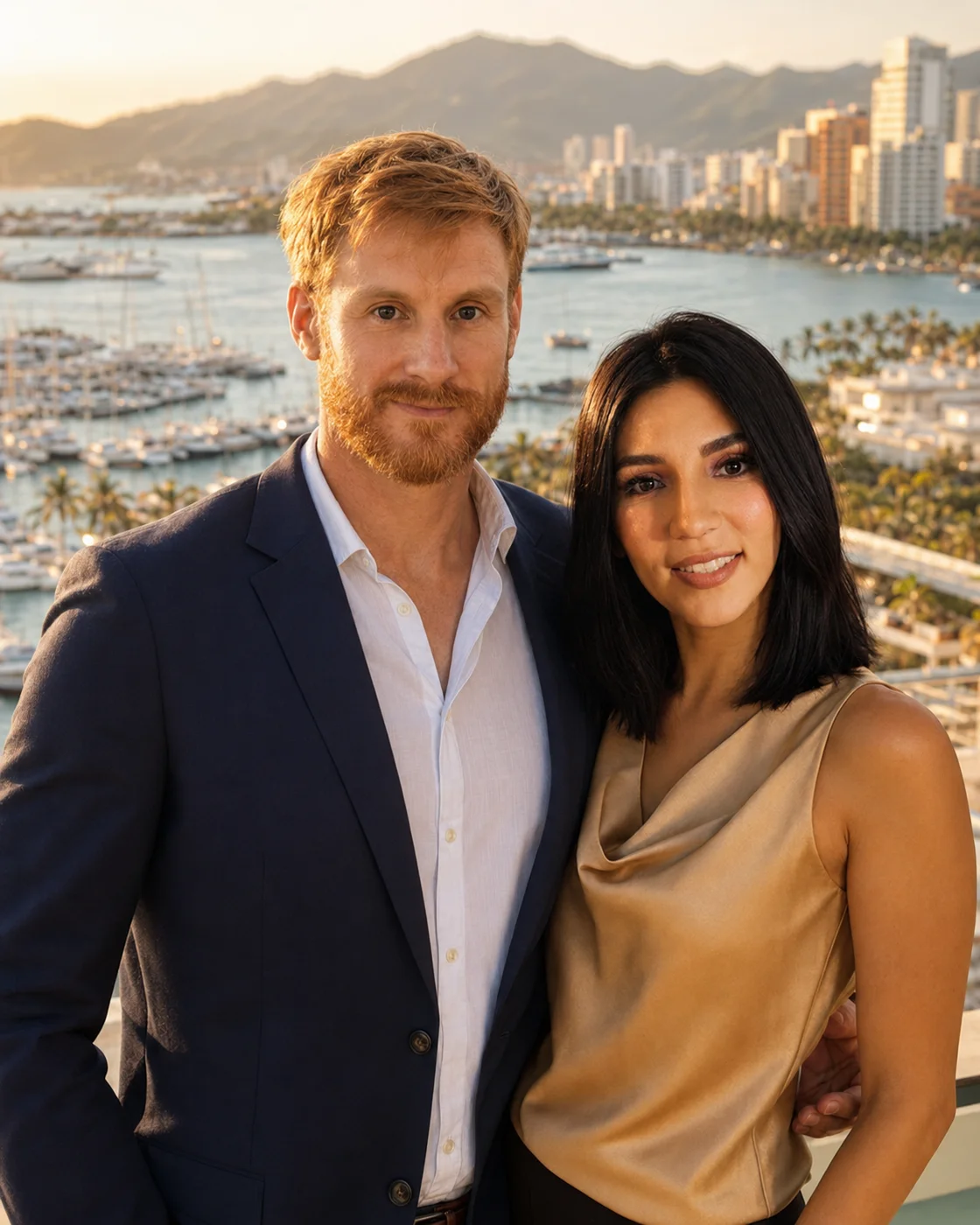 Andrew and Luz Gallie, founders of Maia Realty